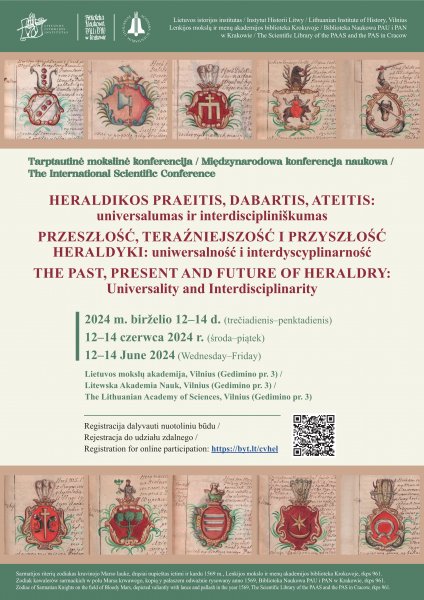 Konferencija Heraldikos praeitis, dabartis, ateitis: universalumas ir interdiscipliniškumas