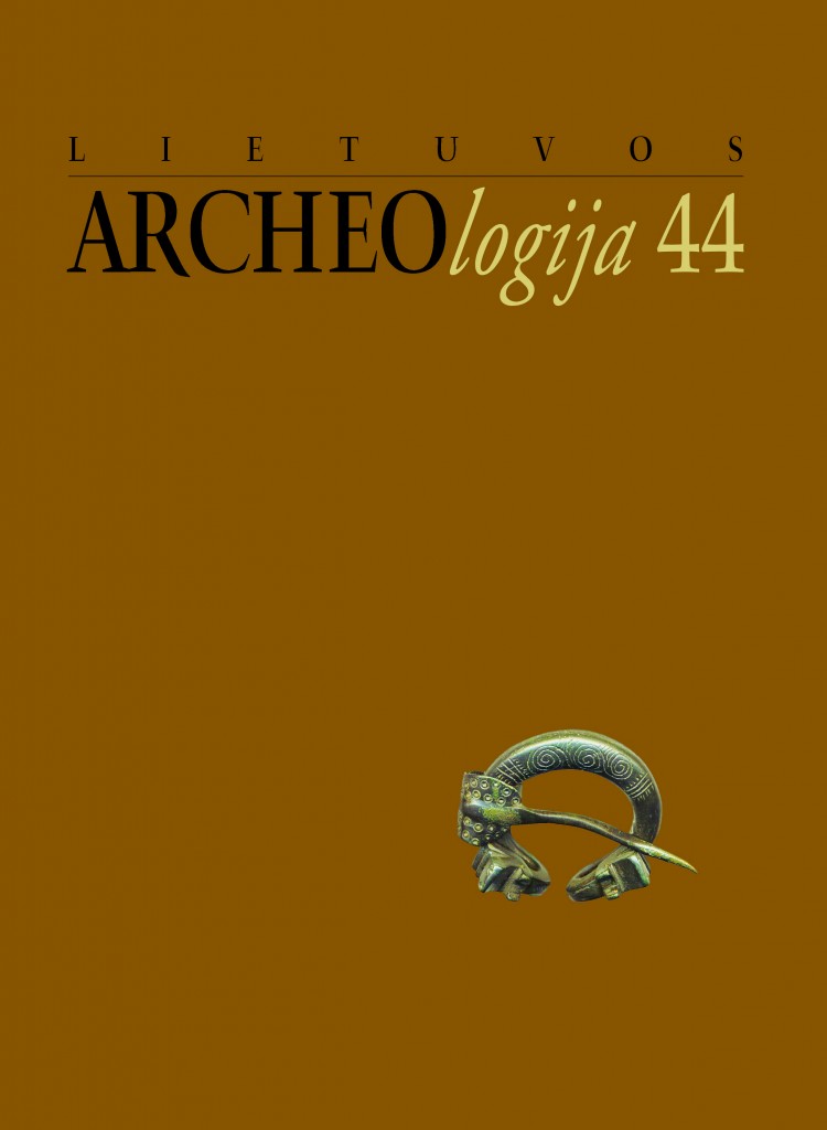 8 Lietuvos archeologija T. 44 viršelis