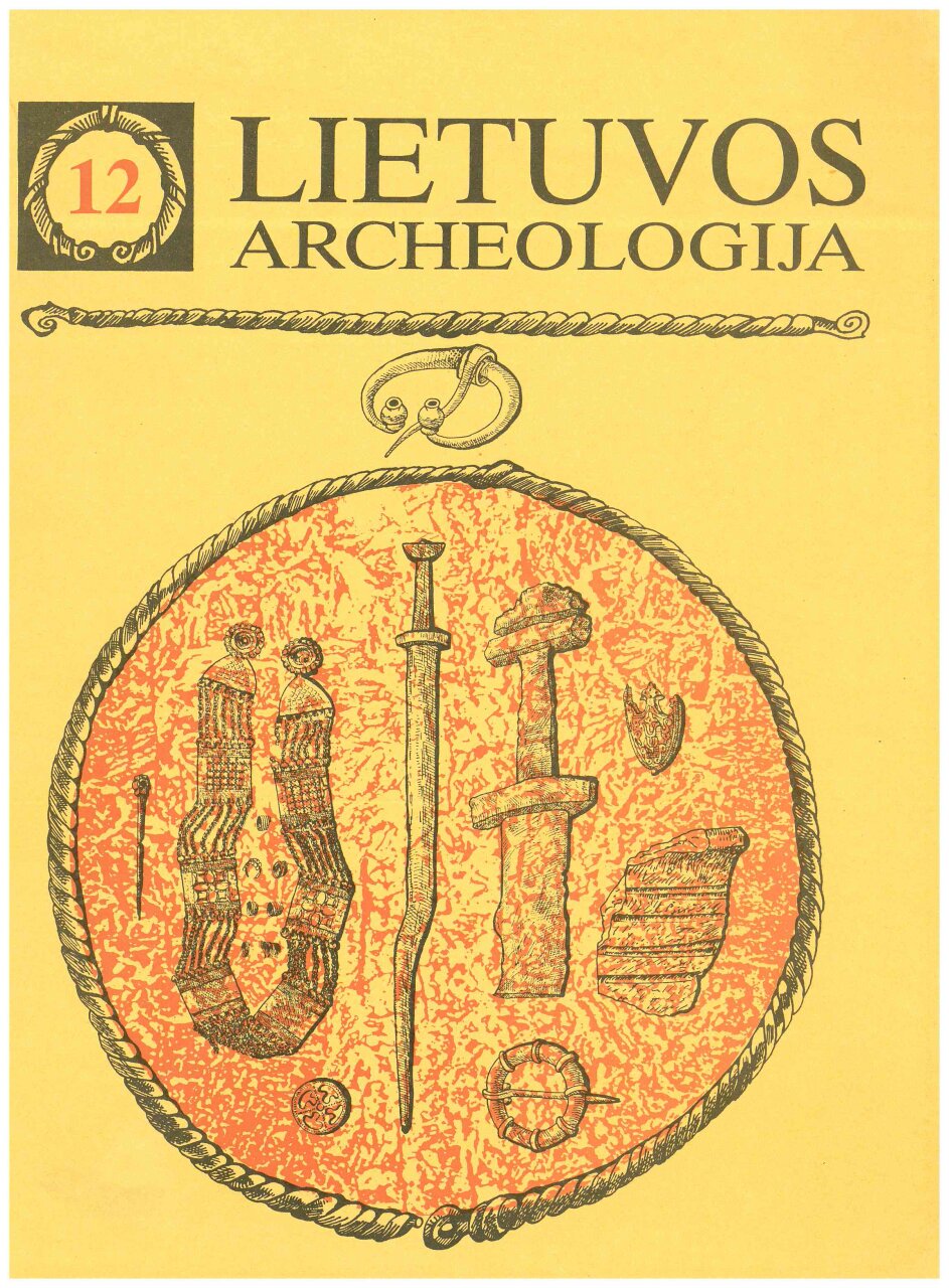 Lietuvos archeologija, T. 12