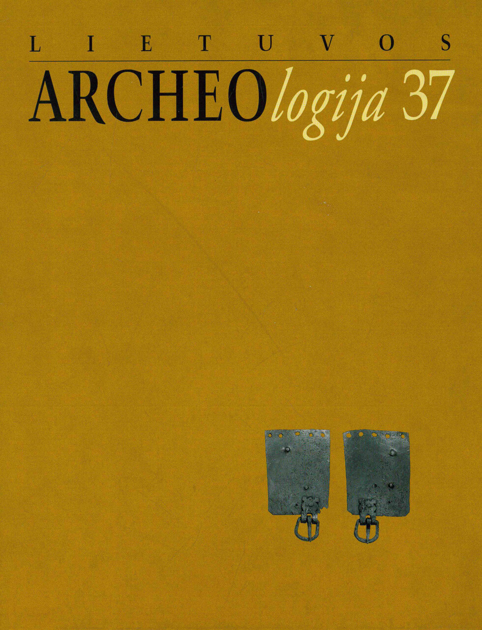 Lietuvos archeologija, T. 37