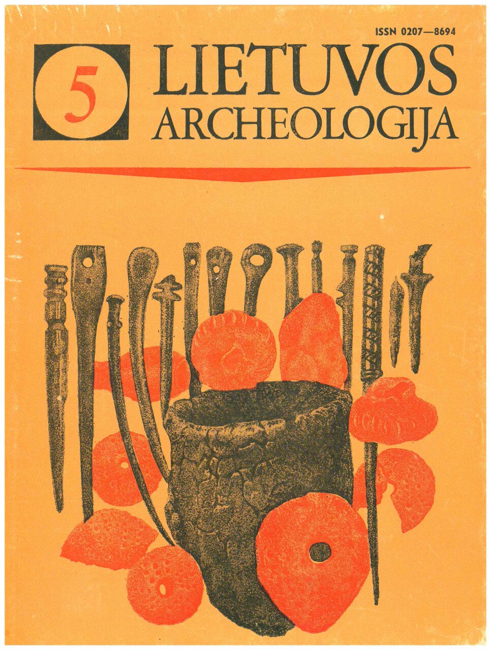 Lietuvos archeologija, T. 5
