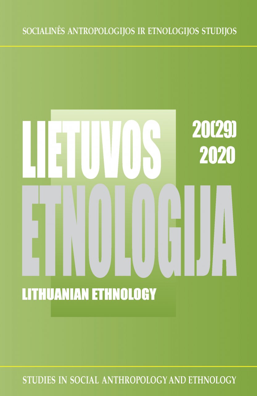 Lietuvos etnologija 20 (29) 2020